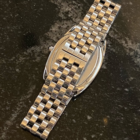 Tiffany & Co. Mens Tonneau Watch w/ Travel Case - Picture 4 of 8